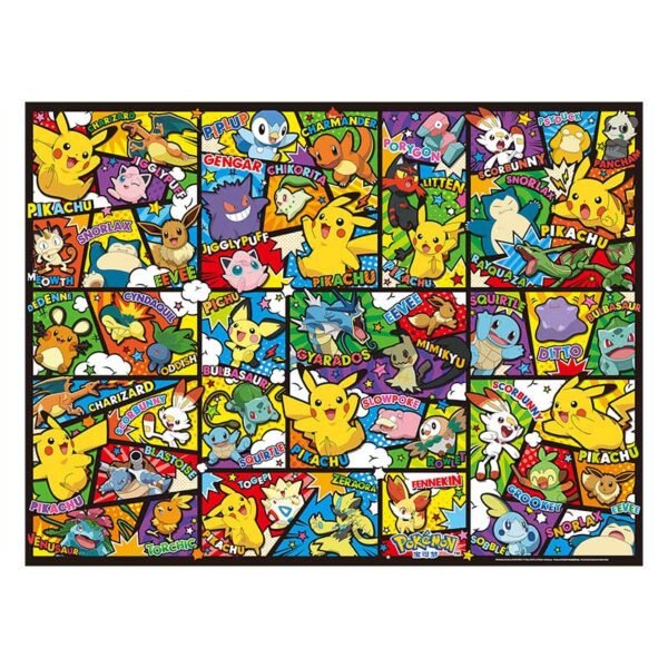 3djp/Pintoo-1575pcs Plastic Jigsaw Puzzles-Showpiece L-Full-Color Pokémon