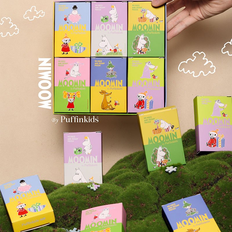 Puffinkids Moomin Puzzle (1) Puffinkids-Moomin-99pcs*6 Boxes