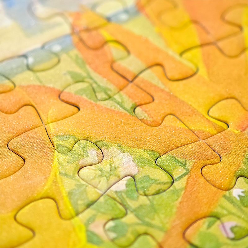 Seren Art-500pcs-Spring Arrives in Silence (3) Seren Art-500 Piece Puzzle-Spring Arrives in Silence