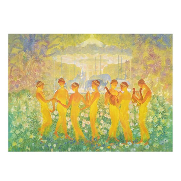 Seren Art-500 Piece Puzzle-Spring Arrives in Silence