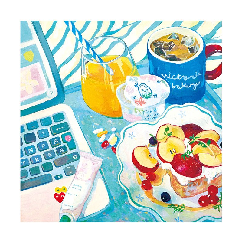 Seren Art-528 Piece Puzzle-Blue Morning