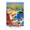 Seren Art Puzzle-Villefranche-sur-mer (5) Seren Art-1000pcs Vintage Poster Series Puzzle-Villefranche-sur-mer