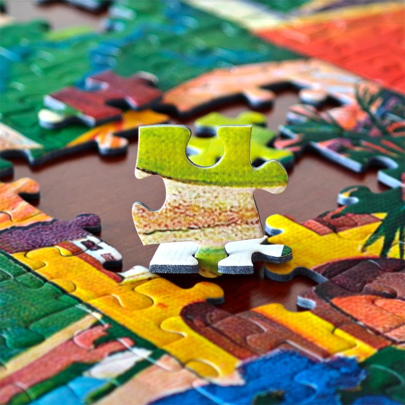 Seren Art-Vintage Poster Series-Vence (3) Seren Art-1000pcs Vintage Poster Series Puzzle-Vence