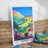 Seren Art-Vintage Poster Series-Vence (4) Seren Art-1000pcs Vintage Poster Series Puzzle-Vence