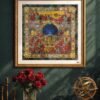 Toi-1024pcs Jigsaw Puzzle-Star‑Vaulted Flower Hall(Gold‑plating)