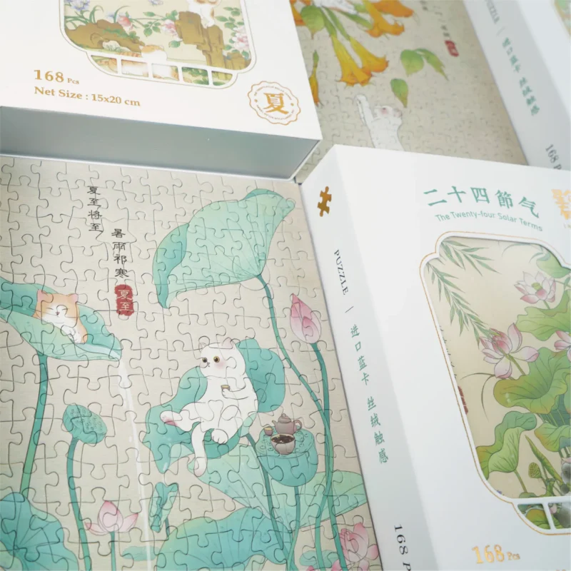XCYM-168pcs Puzzle-The Twenty-four Solar Terms-Beiginning of Summer