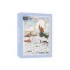 TKX-100pcs Irregular Cut Jigsaw Puzzle-Happy Holiday Series-Catching Fish