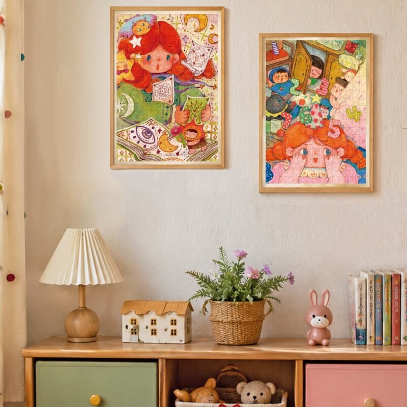 TKX-300pcs Jigsaw Puzzle-Hide and Seek