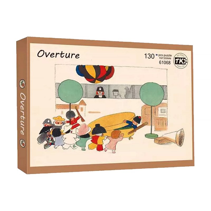TKX-130pcs Irregular Cut Jigsaw Puzzle-Overture