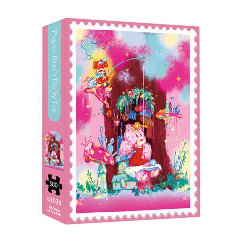 TKX Puzzle-Chef Toto-Puguo Bear Fluffy Ice (2) TKX-500pcs Jigsaw Puzzle-Chef Toto-Puguo Bear's Fluffy Ice