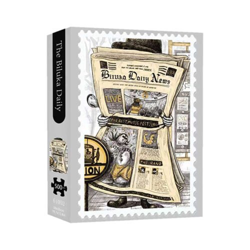 TKX Puzzle-The Biluka Daily (4) TKX-500pcs Jigsaw Puzzle-The Biluka Daily