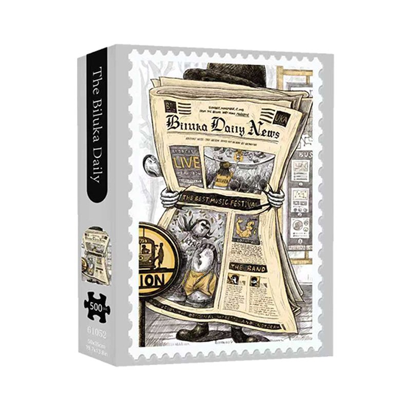 TKX Puzzle-The Biluka Daily (4) TKX-500pcs Jigsaw Puzzle-The Biluka Daily