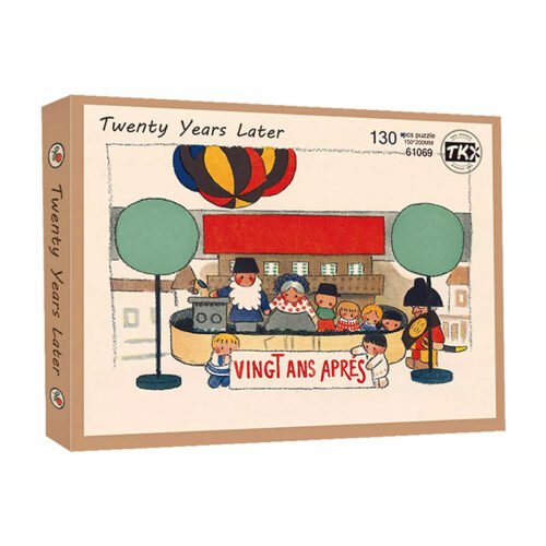 TKX-Twenty Years Later TKX-130pcs Irregular Cut Jigsaw Puzzle-Twenty Years Later