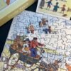 TKX-100pcs Irregular Cut Jigsaw Puzzle-Happy Holiday Series-Catching Fish