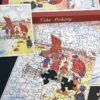 TKX-100pcs Irregular Cut Jigsaw Puzzle-Happy Holiday Series-Catching Fish