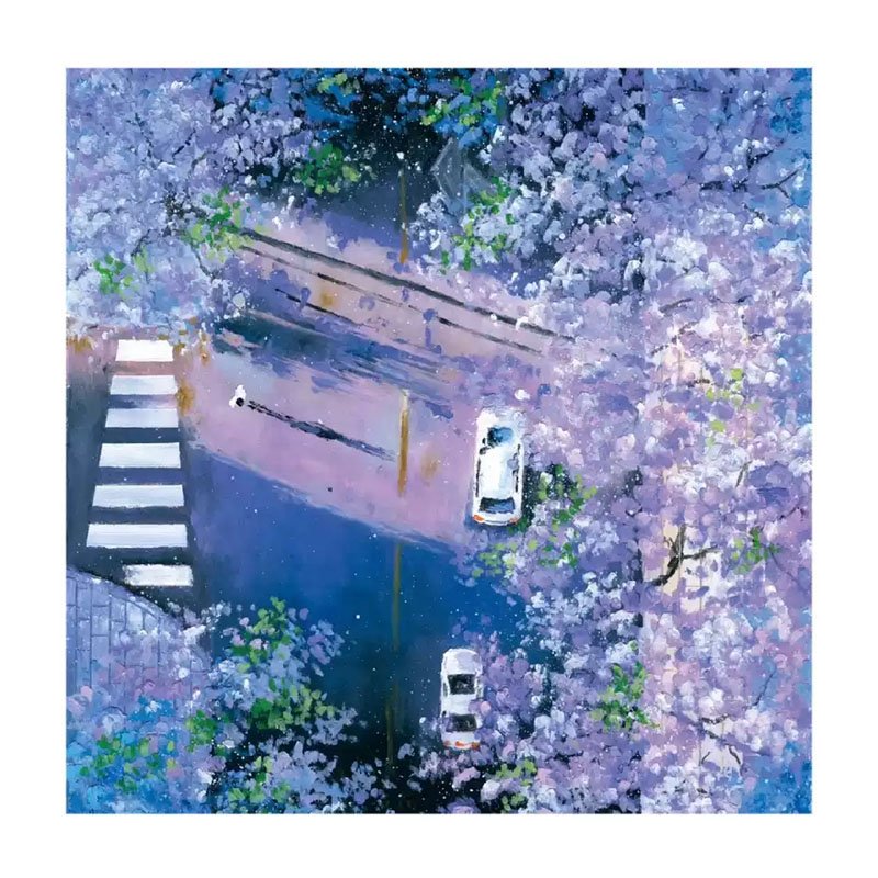 Dreamer Puzzle-728pcs Jigsaw Puzzle-The Jacaranda Corner