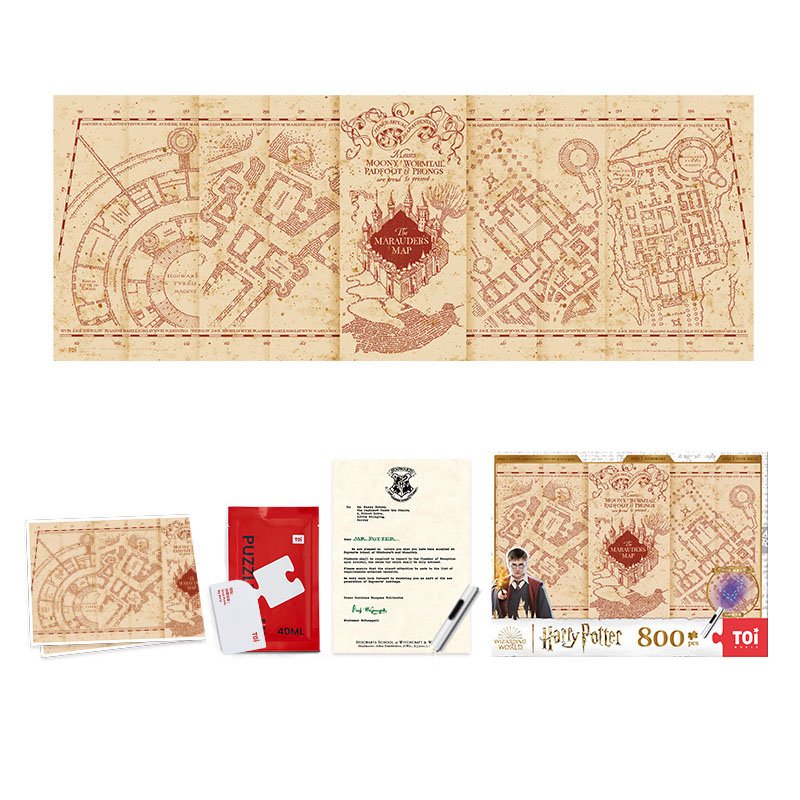 Toi-Harry Potter-The Marauder's Map-800pcs Jigsaw Puzzle