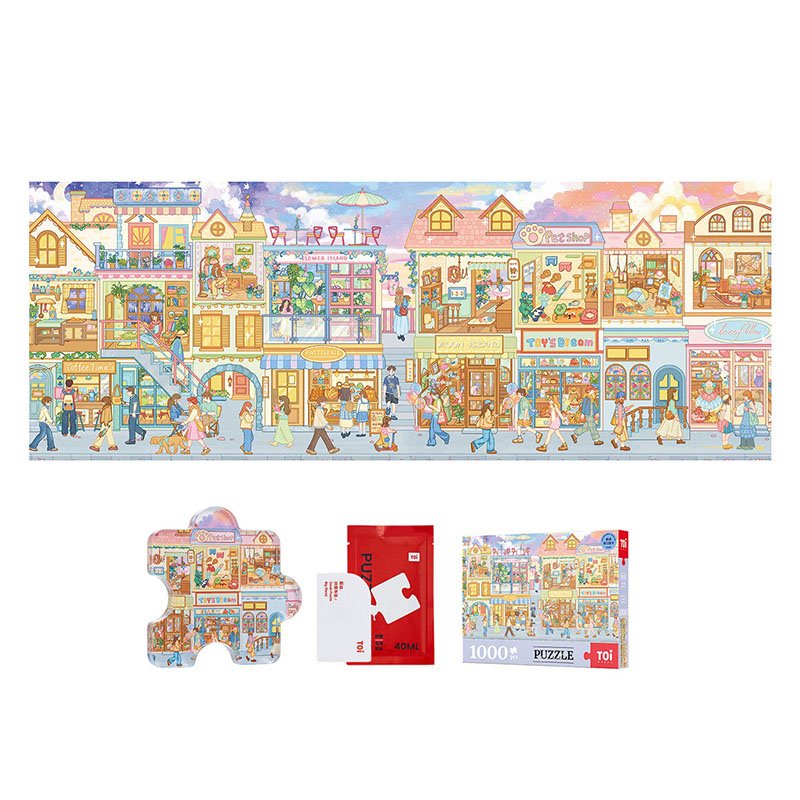 Toi-1000pcs Jigsaw Puzzle-Dream City