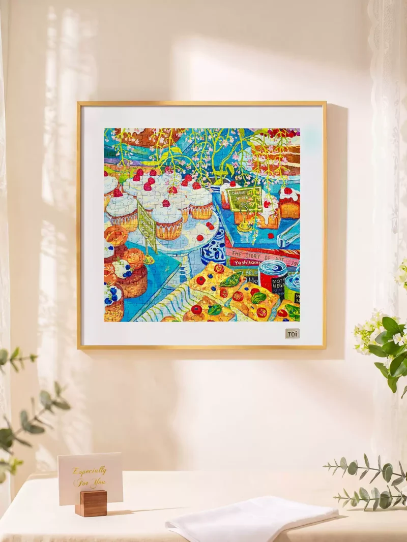 Toi-300pcs Jigsaw Puzzle-Drooping Jasmine and Little Cake