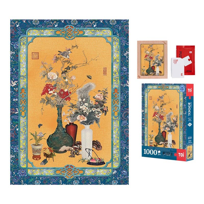 Toi-A Still Life for the Lunar New Year1 Toi-1000pcs Jigsaw Puzzle-A Still Life for the Lunar New Year