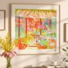 Toi-Cafe Petite Fleur1 Toi-1024pcs Jigsaw Puzzle-Cafe Petite Fleur