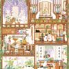 Toi-1024pcs Jigsaw Puzzle-Cats Playing Four Arts