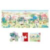 Toi-Cats in a Fragrant Garden (1) Toi-1000pcs Jigsaw Puzzle-Cats in a Fragrant Garden