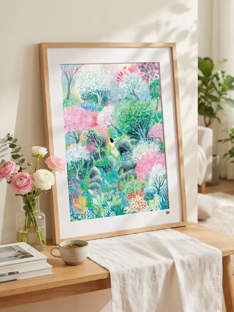 Toi-1000pcs Jigsaw Puzzle-Drunk Among Flowers