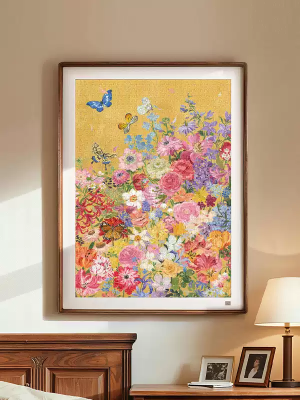 Toi-1000pcs Jigsaw Puzzle-Gilded Garden