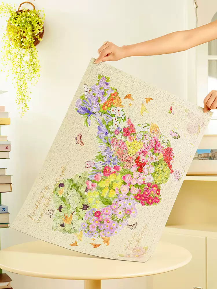 Toi-1000pcs Jigsaw Puzzle-Passing by Your Bloom