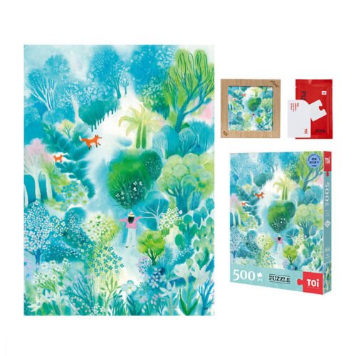 Toi Puzzle-Greener Than Blue Toi-500pcs Jigsaw Puzzle-Greener Than Blue