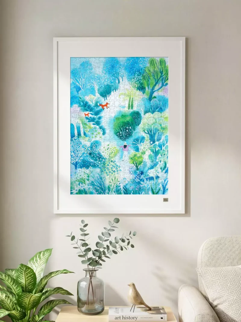 Toi Puzzle-Greener Than Blue1 Toi-500pcs Jigsaw Puzzle-Greener Than Blue