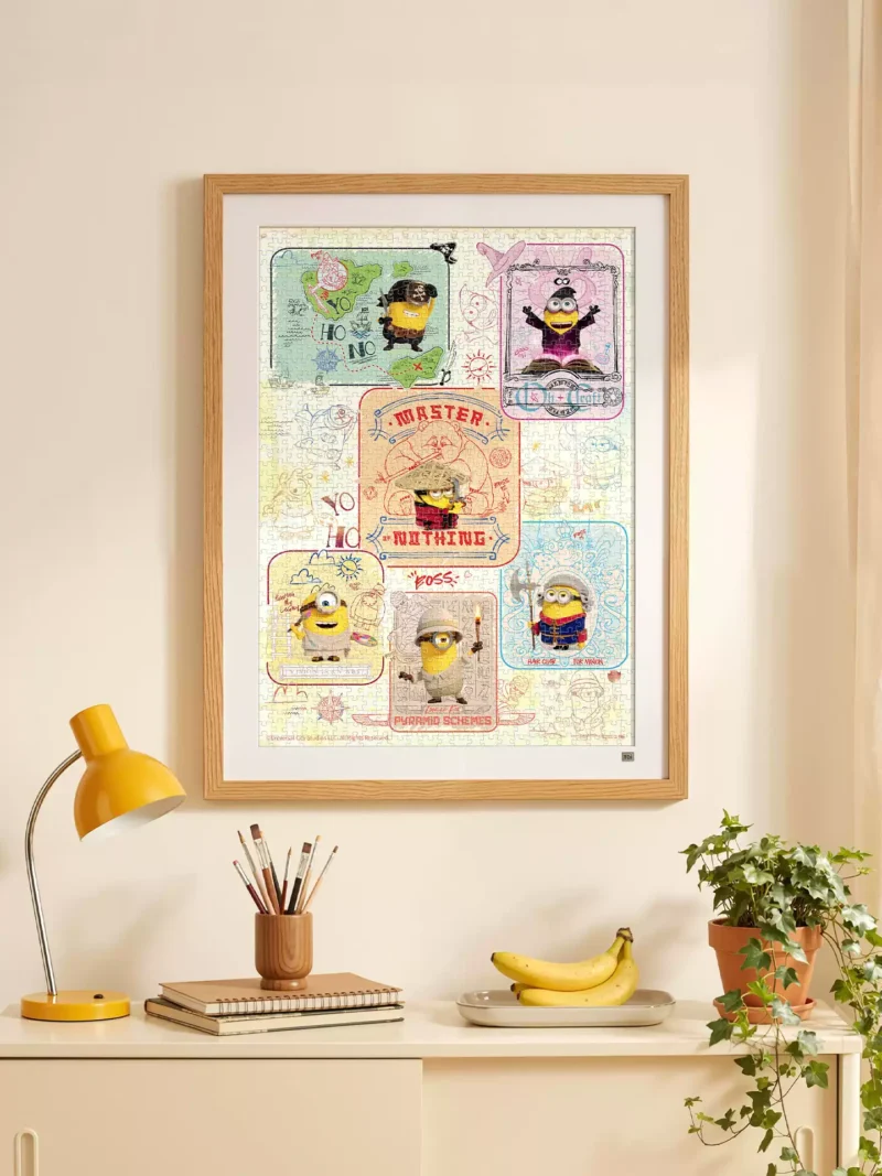Toi-1000pcs Jigsaw Puzzle-Minions-Sketch of Time
