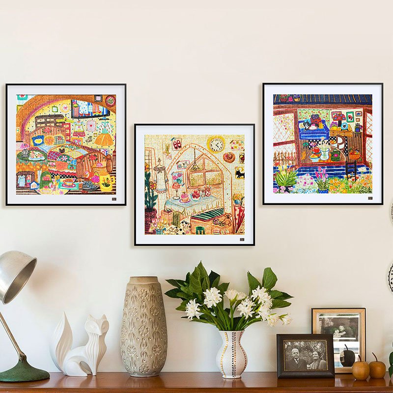 Toi-300pcs*3 Boxes Jigsaw Puzzle-Wonderful Day