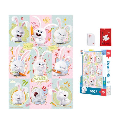 Toi-300pcs Jigsaw Puzzle-The Secret Life of Pets-Snowball