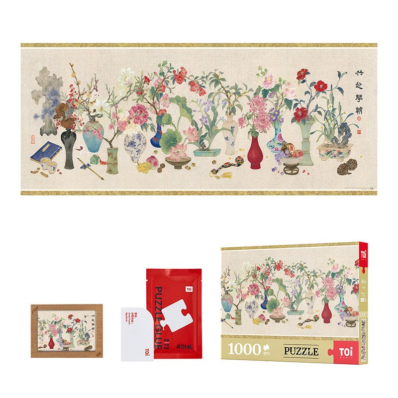 Toi-Together for the Flower Festival Toi-1000pcs Jigsaw Puzzle-Together for the Flower Festival