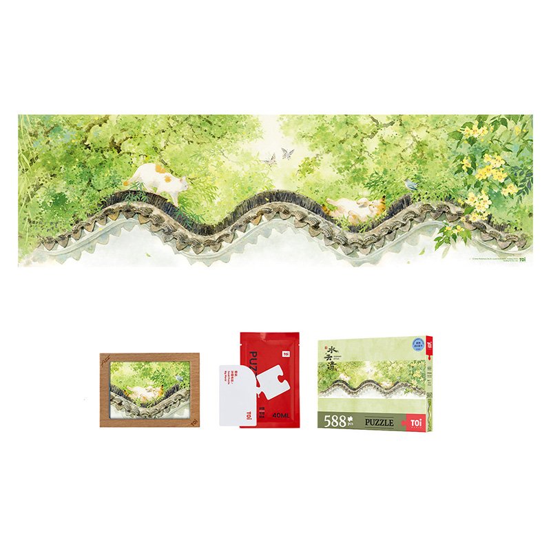 Toi-588pcs Jigsaw Puzzle-Zelkova Flowers