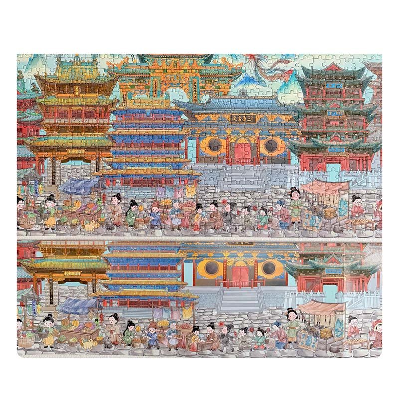 TuTuDingDang-1000 Piece-Shanxi Architecture Collection