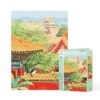 TuTuDingDang-1000 Piece-Watching the Rain at Jinque Pavilion