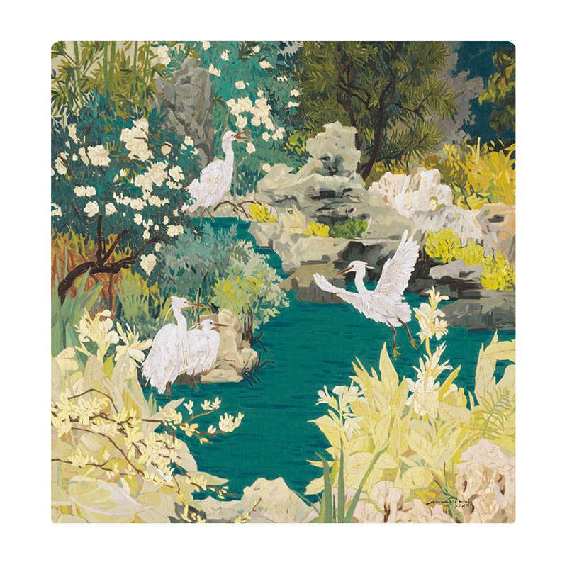TuTuDingDang-728pcs Jigsaw Puzzle-Where Pines Meet Herons