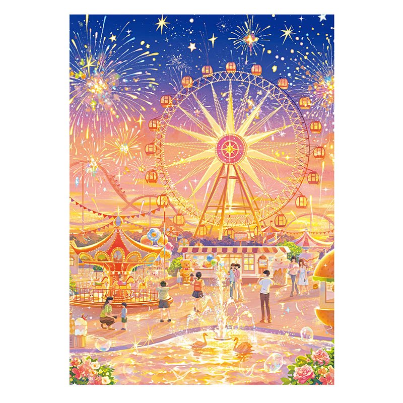 Vinlaa-Gilded Wonderland (1) Vinlaa-Gilded Wonderland-1000 Piece Puzzle