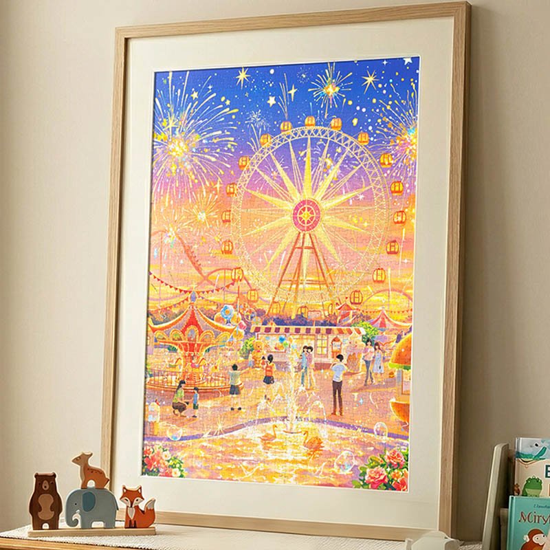 Vinlaa-Gilded Wonderland (2) Vinlaa-Gilded Wonderland-1000 Piece Puzzle