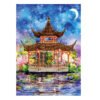 Vinlaa-500pcs Jigsaw Puzzle-The Pavilion Filled with Starry River