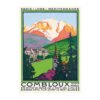 Vintage Poster Series Puzzle-Combloux (2) Seren Art-1000pcs Vintage Poster Series Puzzle-Combloux