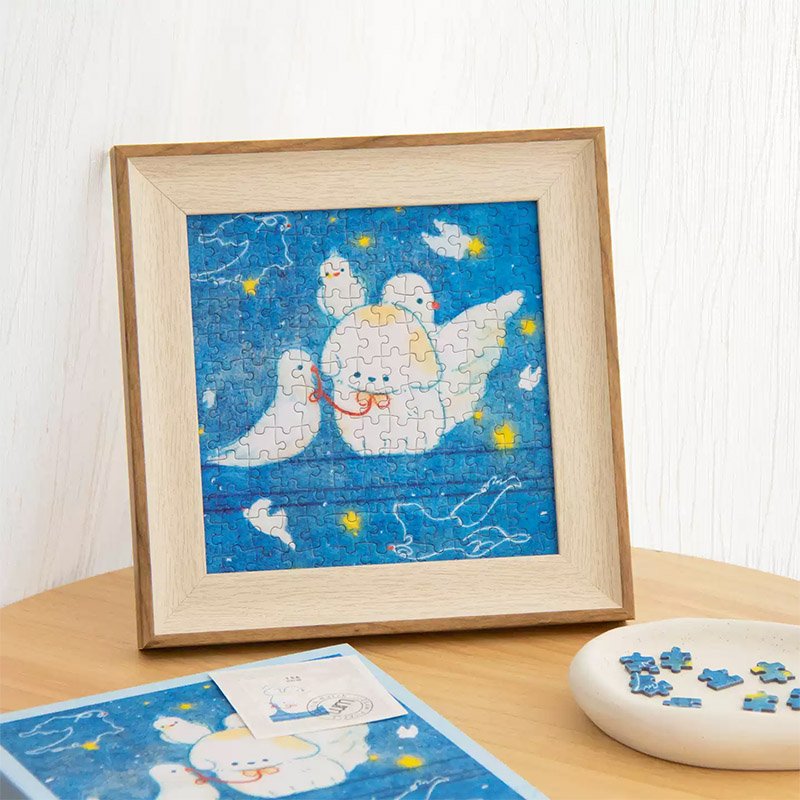 Watch Match-156pcs Puzzle-Dog Zaza-Pray For Peace