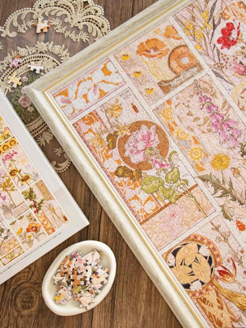 Watch Match-Floral Folio (1) Watch Match-1000pcs Jigsaw Puzzle-Floral Folio