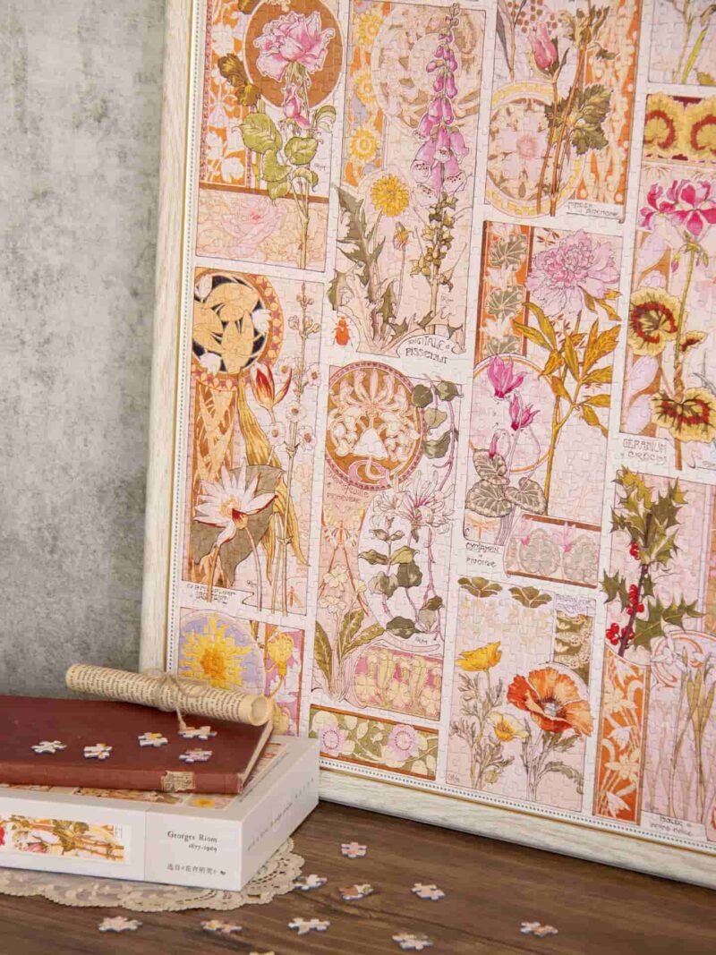 Watch Match-Floral Folio (5) Watch Match-1000pcs Jigsaw Puzzle-Floral Folio