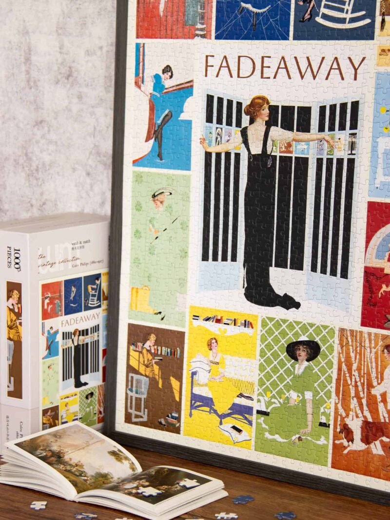 Watch Match-The Fadeaway Girl (1) Watch Match-1000pcs Jigsaw Puzzle-The Fadeaway Girl
