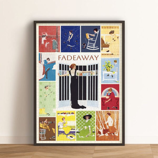 Watch Match-1000pcs Jigsaw Puzzle-The Fadeaway Girl