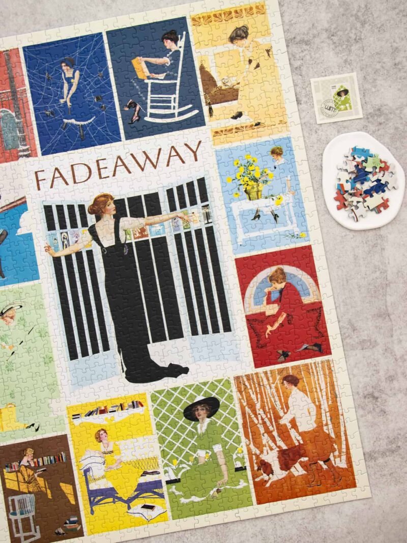 Watch Match-The Fadeaway Girl (5) Watch Match-1000pcs Jigsaw Puzzle-The Fadeaway Girl